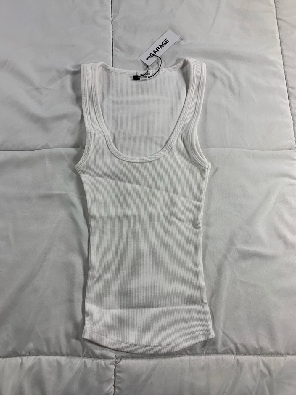 New garage tank top size XXS